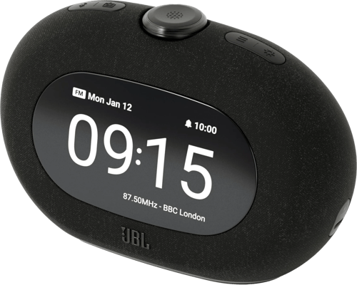 Jbl Horizon 3 Clock Radio Sort billede