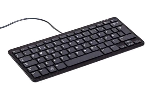 Raspberry Pi Keyboard Grey/black Usb-a Ruotsi, Suomi