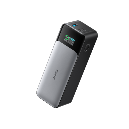 Anker 737 Powerbank 24000mah Sølv, Svart