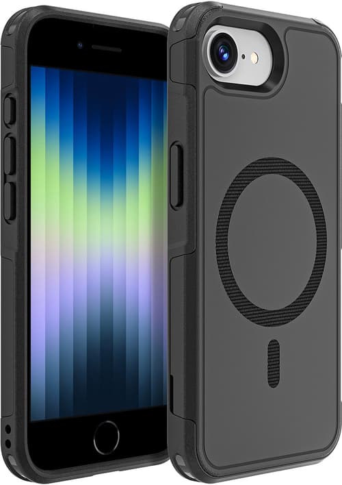 Cirafon Aegis Stöttåligt Magsafe Mobilskal (mil-std-810h) Iphone 16e Svart