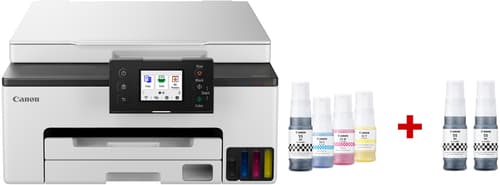 Canon Maxify Mega Tank Gx1050 Eb2 A4 Mfp + 2 Ekstra Sorte Blækpatroner billede