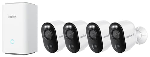 Reolink Home Hub + 4x Argus 3 Ultra 8mp Akku Wifi -kamera