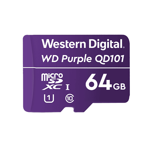Wd Purple Qd101 Ultra Endurance 64gb Microsdxc billede