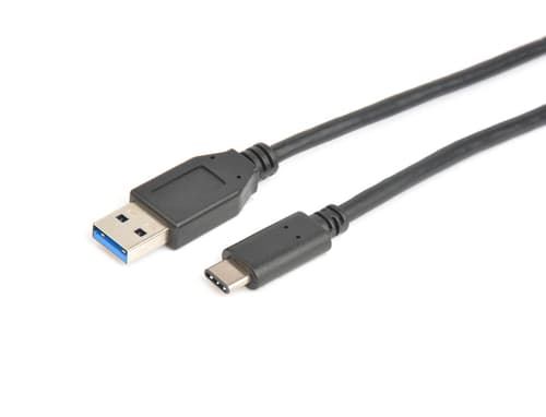 Cirafon Synkroniserings- Og Opladningskabel Usb-c 0.15m. Usb-a Usb-c Sort