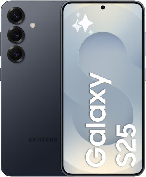 Samsung Galaxy S25 128gb Blå, Sort billede