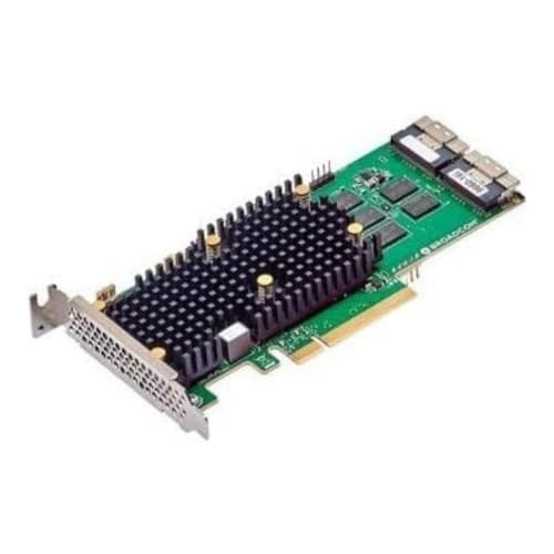 Broadcom 9660-16i Interface-kort/adapter Intern Sas, Sata, Sff-8654