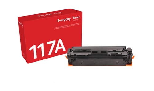 Xerox Everyday V�rikasetti Vaihtoehtona Hp Musta 117a (w2070a)
