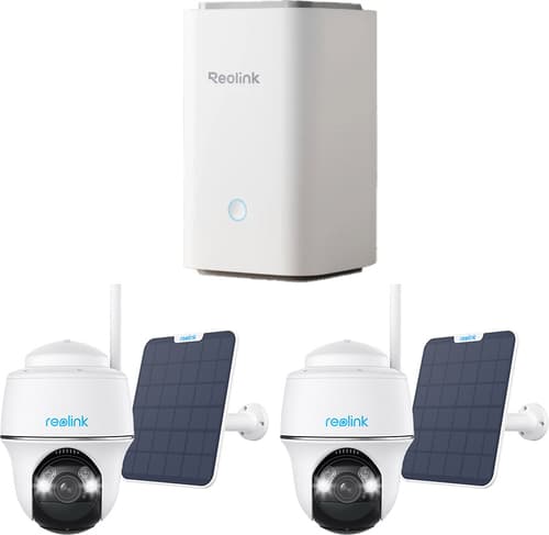 Reolink Home Hub + 2x Argus Pt Ultra + 2x Solpaneler billede