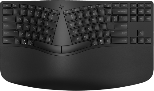 Hp 965 Ergonomic Wireless Keyboard Trådløs Nordisk billede