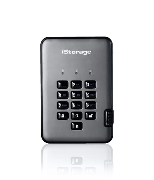 Istorage Diskashur Pro2 256-bit 3tb Nato Classified Musta