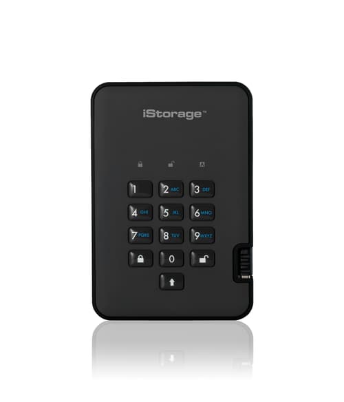 Istorage Diskashur2 Ssd 256-bit 2tb Phantom Usb-a Musta