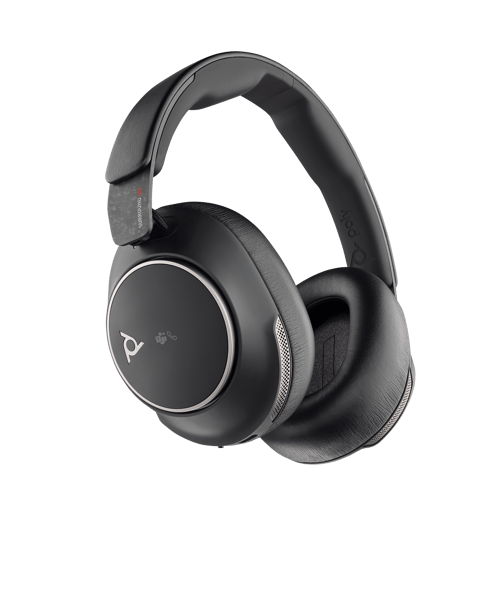 Hp Poly Voyager Surround 80 Uc Microsoft Teams Certified Usb-c Headset +usb-c/a-adapter Usb-c Svart