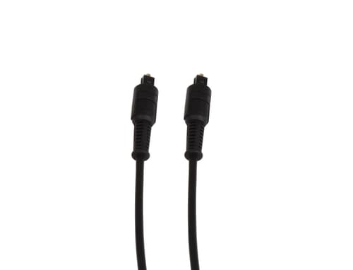 Prokord Optical Fiber Av Cable 1m - Black 1m. Toslink Toslink