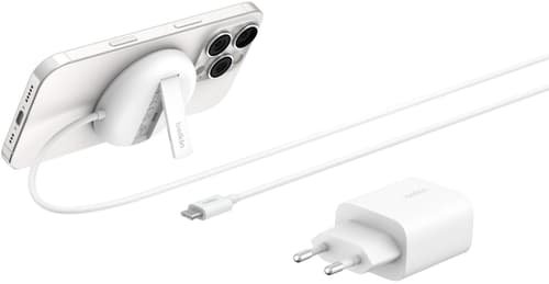 Belkin Magnetic Charging Pad Qi2 2m Valkoinen