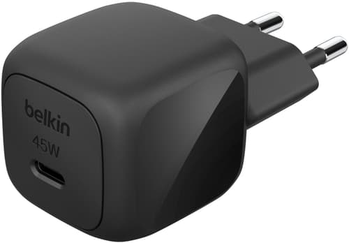 Belkin 45w Usb Pd Compact Wall Charger Svart