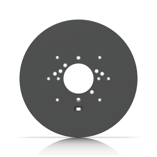 Ubiquiti Gang Box Mounting Plate Black