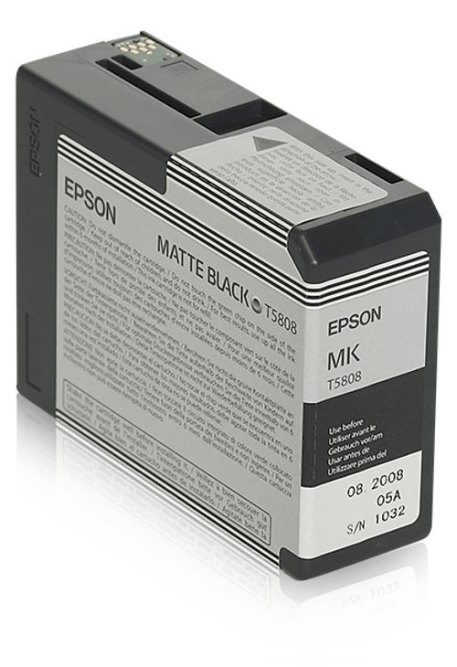 Epson Ink Matte Black T5808 - Pro 3800 billede
