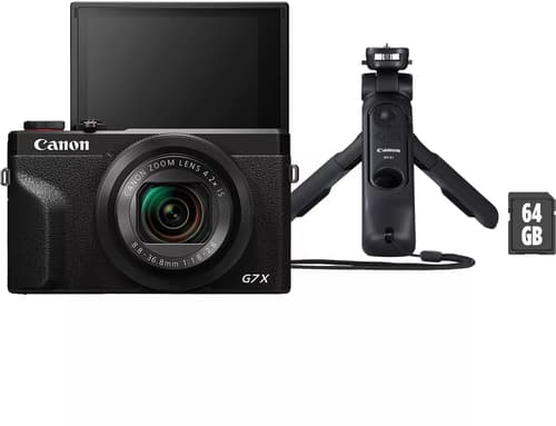 Canon Powershot G7 X Mark III Premium Vlogger Kit - Black