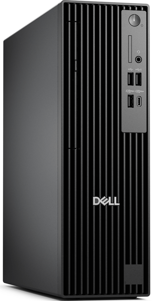 Dell Pro Slim QCS1250 - Tynd desktop Core i5 i5-14500 / op til 5 GHz - RAM 16 GB - SSD 512 GB - NVMe - UHD Graphics 770 - Gigabit Ethernet - Win 11 Pro - skærm: ingen - sort - BTS - med 1 Year Basic Onsite