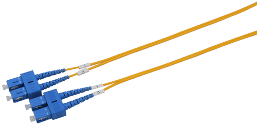 Prokord Os1-scsc-0.5 Infiniband- Ja Kuituoptiikkakaapeli 0,5 M Sc Keltainen 0.5m Sc Sc Os1