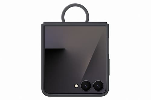 Samsung Silicone Ring Case Samsung Galaxy Z Flip7 Svart