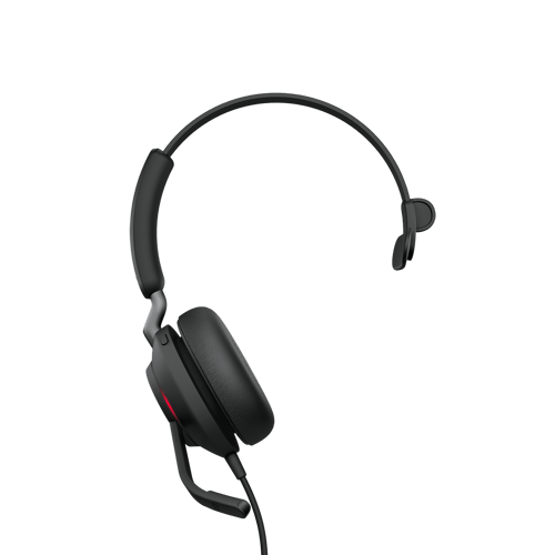 Jabra Evolve2 40 Se Mono Usb-c Microsoft Teams Musta