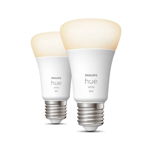 Philips Hue White A60 E27 2-pack