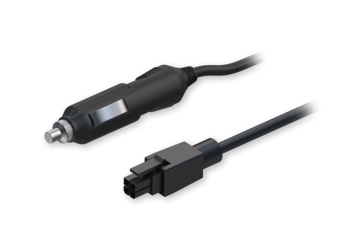 Teltonika Strømkabel 12 V 1,5 M 1.5m. Sort