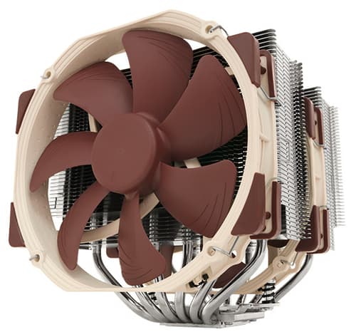 Noctua Nh-d15 Am4 Køler Beige, Brun, Rustfrit Stål billede