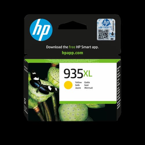 Hp Muste Keltainen No.935xl