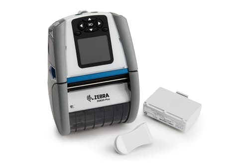 Zebra Zq620 Plus Healthcare Dt 203dpi Usb/bt 5,3/rs232/wifi 6 Med Batteri/bælteclip