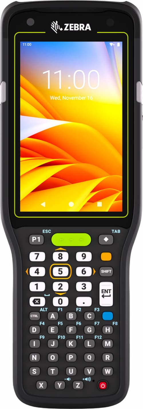 Zebra Mc34 2d 4" Se4770 6/128gb Lan/wifi/bt/nfc — 47-näppäintä, Vakioakkuinen Pistoolikahva