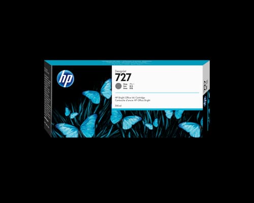 Hp Muste Harmaa 727 300ml - Dj 1530