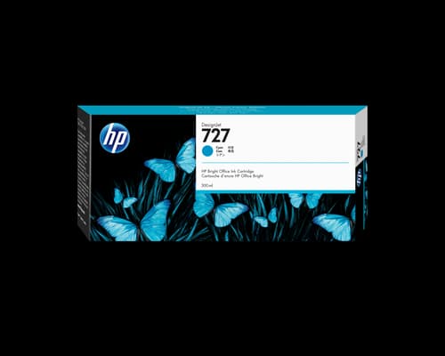 Hp Blæk Cyan 727 300ml - Dj 1530
