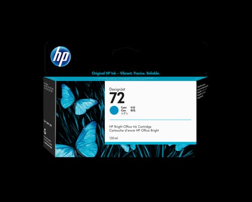 Hp Muste Syaani No.72 - T1100 130ml