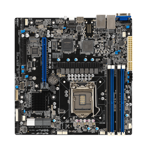 Asus P12r-m Intel C256 Lga 1200 (socket H5) Atx Lga 1200 Atx billede