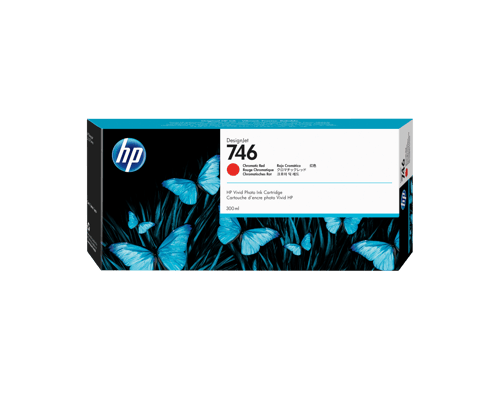 Hp Muste Punainen 746 300ml - Designjet Z6/z9+