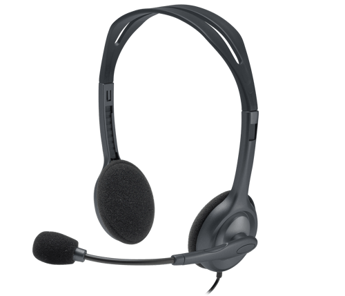 Logitech Stereo H111 Stereo Musta