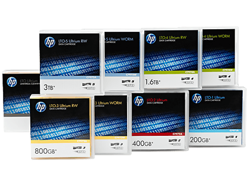 Hpe Ultrium Rw Custom Labeled No Case Data Cartridge