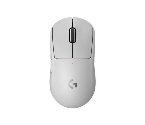 Logitech G Pro X Superlight 2 - optisk trådløs gaming-mus, hvid