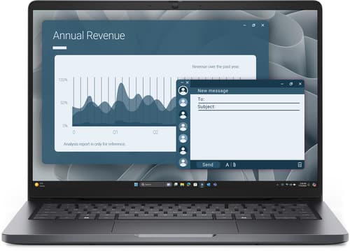 Dell Pro 14 Amd Ryzen 5 16gb 512gb 14 tommer billede