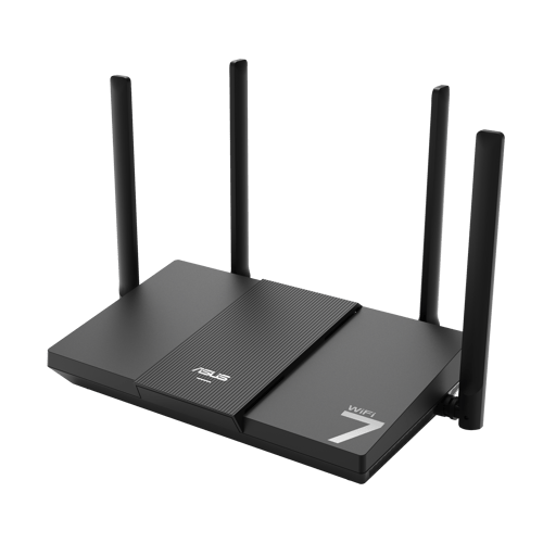 Asus Rt-be50 Be3600 Trådløs Router 2.5 Gigabit Ethernet Dual-band (2,4 Ghz / 5 Ghz) Sort