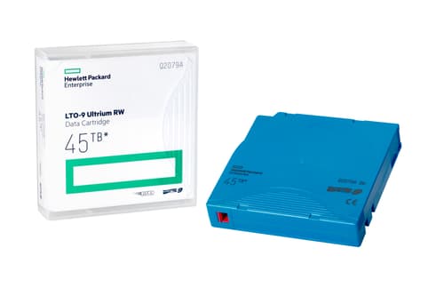 Hpe Lto-9 Ultrium 45tb Rw Tape billede