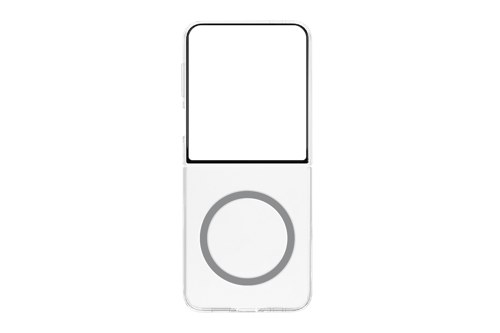 Samsung Clear Magnet Case Samsung Galaxy Z Flip7 Läpinäkyvä