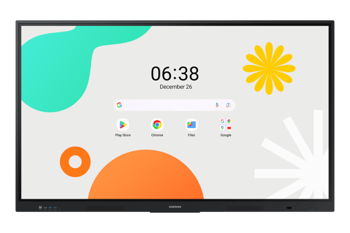 Samsung W865F - 86" Interactive Display - 4K - IPS - 40-point Touch - 12/7 - Android - 400 Nit