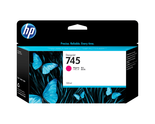 Hp Blæk Magenta No.745 130ml - Z2600/z5600