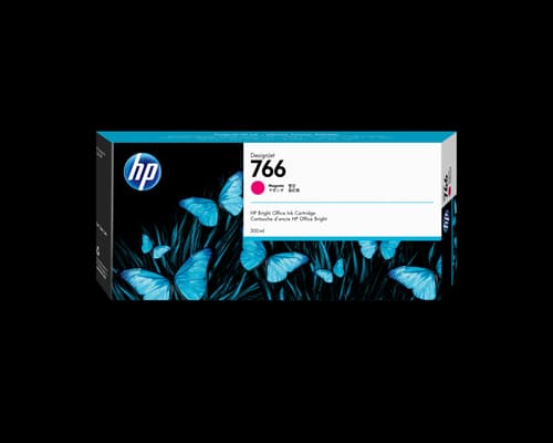HP 766 -mustekasetti, 300 ml, magenta