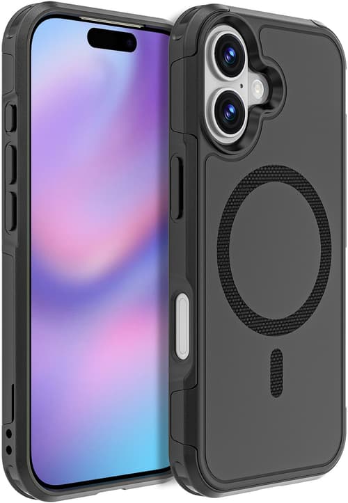 Cirafon Aegis Stødabsorberende Magsafe Mobilcover (mil-std-810h) Iphone 17 Sort