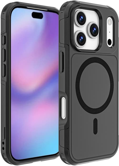 Cirafon Aegis Stöttåligt Magsafe Mobilskal (mil-std-810h) Iphone 17 Pro Svart