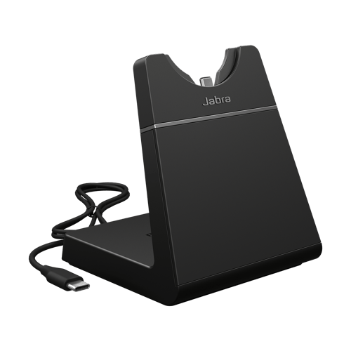 Jabra Engage Se Desk Stand Usb-c Sort Headset-stativ billede